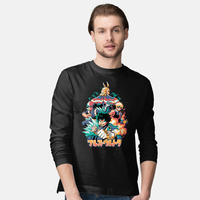 Go Beyond-mens long sleeved tee-Corgibutt