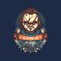 Say Hi To The Good Guy-none polyester shower curtain-glitchygorilla