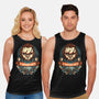 Say Hi To The Good Guy-unisex basic tank-glitchygorilla