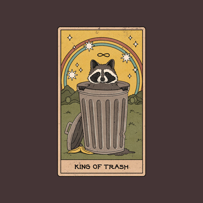 King Of Trash-none fleece blanket-Thiago Correa