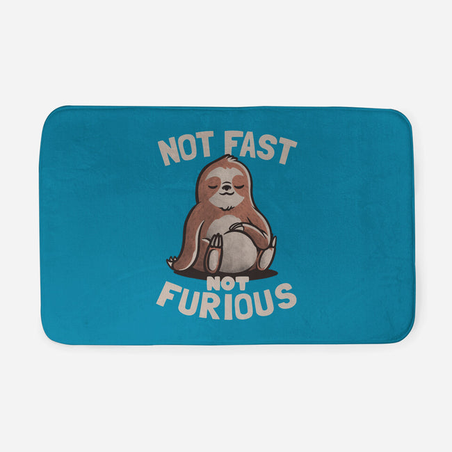 Not Fast and Not Furious-none memory foam bath mat-eduely