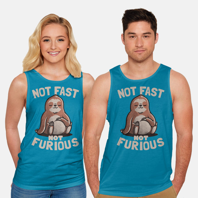 Not Fast and Not Furious-unisex basic tank-eduely