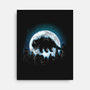 Moonlight Bison-none stretched canvas-fanfreak1