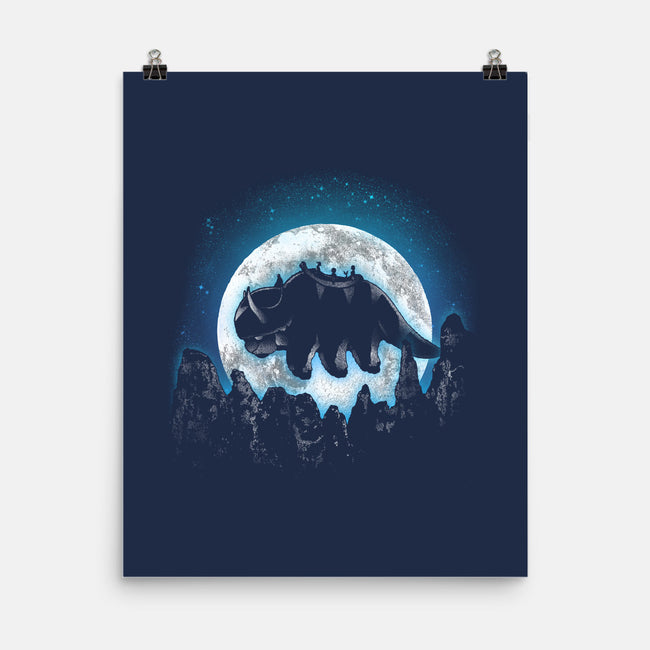 Moonlight Bison-none matte poster-fanfreak1