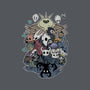 Hollow Party-none stretched canvas-JailbreakArts
