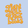 Fight Evil, Read Books-baby basic tee-Agu Luque
