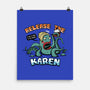 Release the Karen-none matte poster-Boggs Nicolas