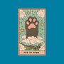 Ace of Paws-none polyester shower curtain-Thiago Correa