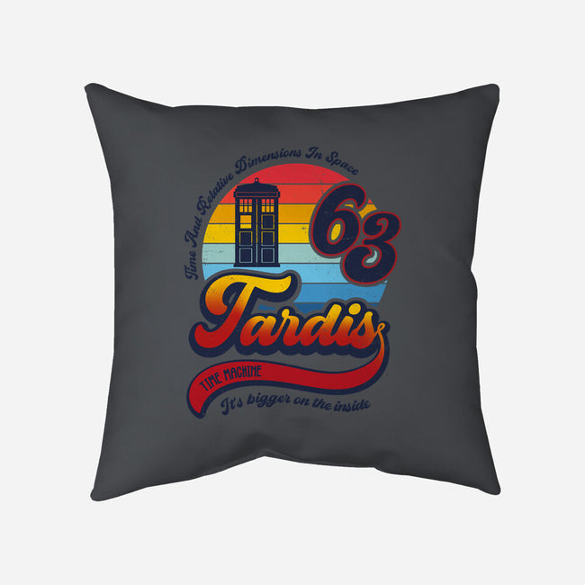 Bigger on the Inside-none removable cover w insert throw pillow-DrMonekers