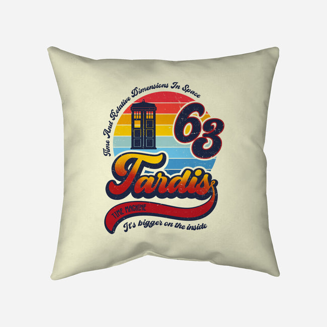 Bigger on the Inside-none removable cover w insert throw pillow-DrMonekers
