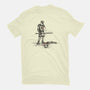 Rolling a One-mens basic tee-kg07