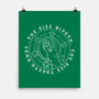 The Dice Giveth-none matte poster-ShirtGoblin