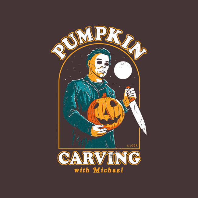 Carving With Michael-none glossy sticker-DinoMike
