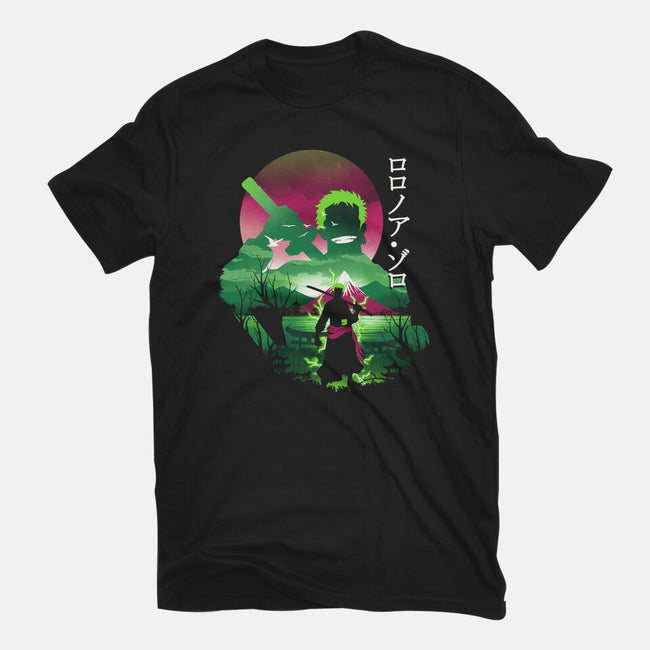 Zoro Landscape-unisex basic tee-dandingeroz