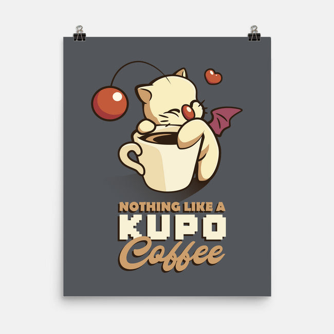 Nothing Like A Kup-O-Coffee-none matte poster-Sergester