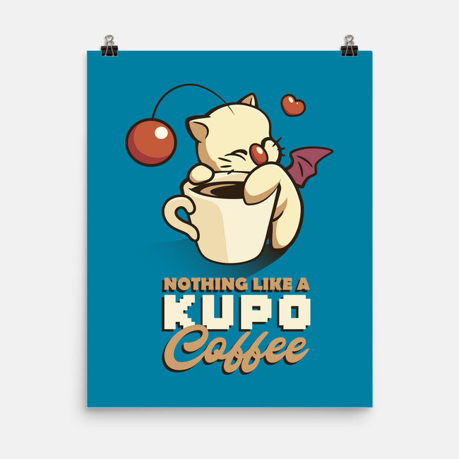 Nothing Like A Kup-O-Coffee-none matte poster-Sergester