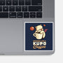 Nothing Like A Kup-O-Coffee-none glossy sticker-Sergester