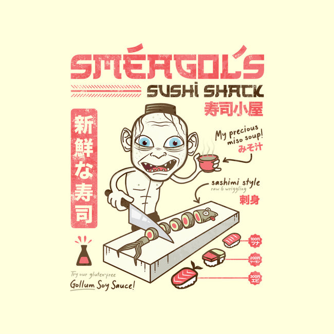 Smeagol's Sushi Shack-none glossy sticker-hbdesign