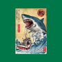 Hunting The Shark In Japan-none removable cover w insert throw pillow-DrMonekers