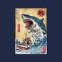 Hunting The Shark In Japan-youth basic tee-DrMonekers