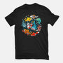 Summer Shark-mens basic tee-Vallina84