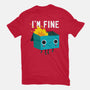 Dumpster Is Fine-mens heavyweight tee-DinoMike