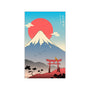 Ikigai In Mt. Fuji-none fleece blanket-vp021