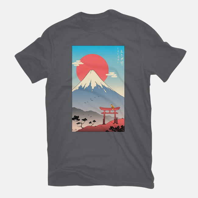 Ikigai In Mt. Fuji-unisex basic tee-vp021
