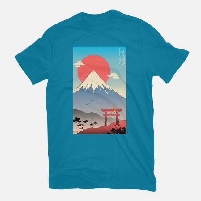 Ikigai In Mt. Fuji-unisex basic tee-vp021