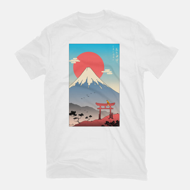 Ikigai In Mt. Fuji-youth basic tee-vp021