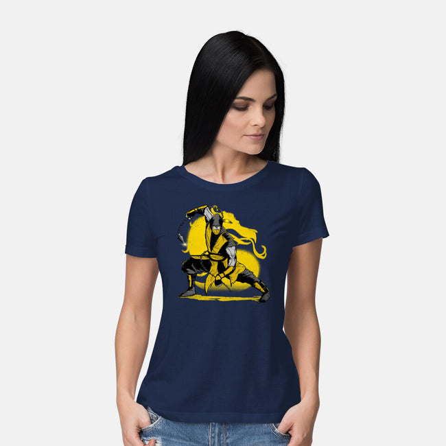 Legend Of Ninja-womens basic tee-summerdsgn
