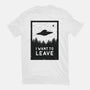 I Want To Leave-mens premium tee-BadBox