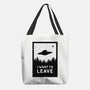 I Want To Leave-none basic tote-BadBox
