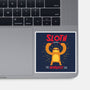 The Deadliest Sin-none glossy sticker-DinoMike