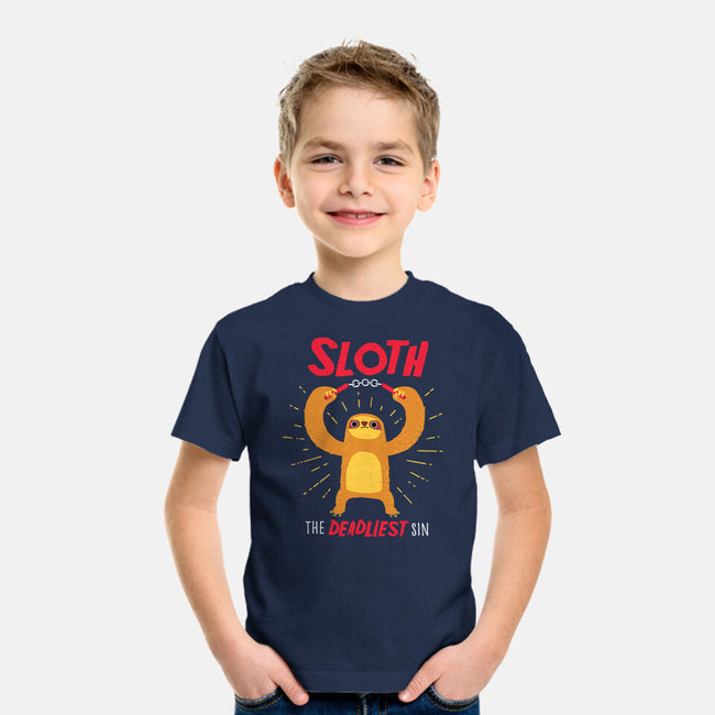 The Deadliest Sin-youth basic tee-DinoMike