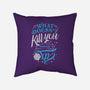 What Doesn't Kill You-none removable cover throw pillow-ShirtGoblin