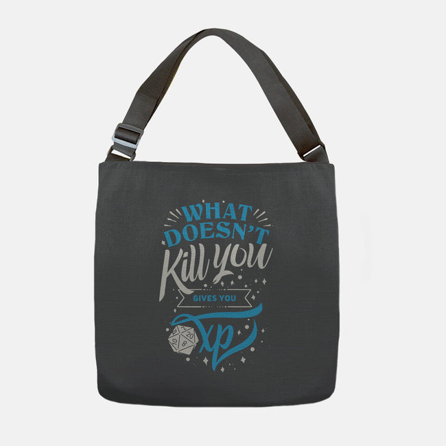 What Doesn't Kill You-none adjustable tote-ShirtGoblin