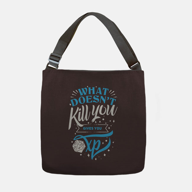 What Doesn't Kill You-none adjustable tote-ShirtGoblin