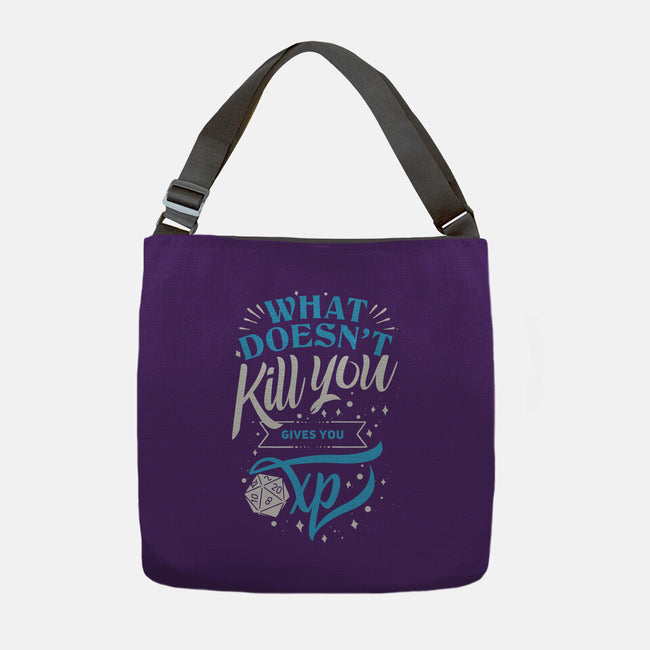 What Doesn't Kill You-none adjustable tote-ShirtGoblin