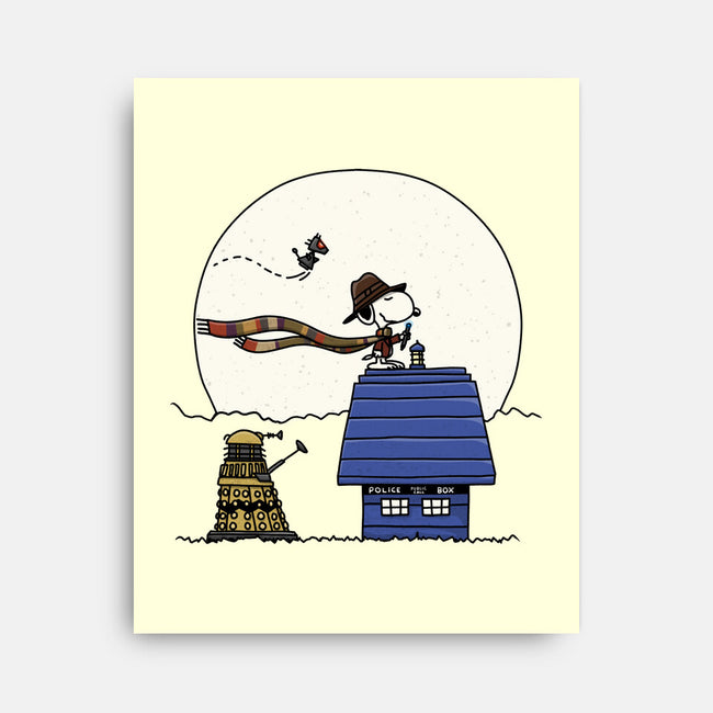 Doctor Snoop-none stretched canvas-zachterrelldraws