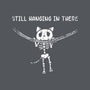 Still Hanging In There-none removable cover throw pillow-Paul Simic