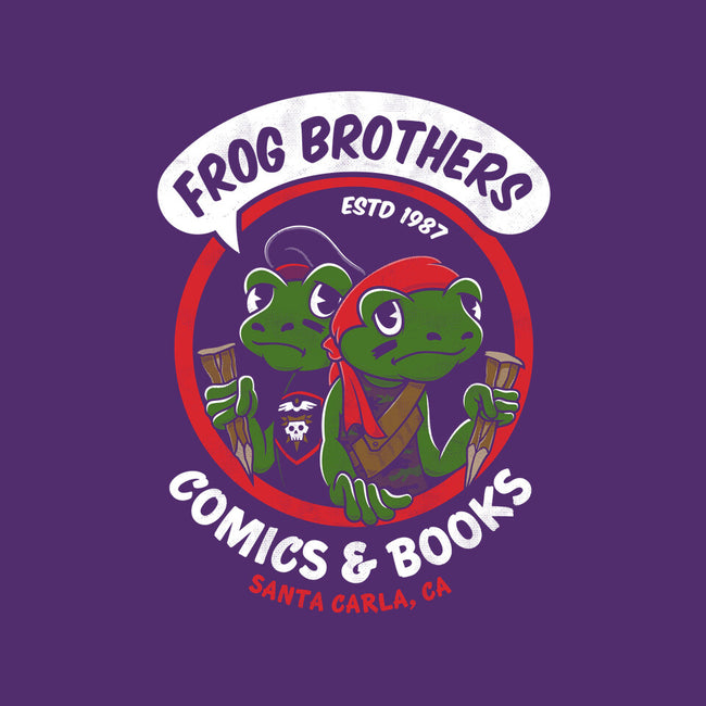Frog Brothers Comics-none non-removable cover w insert throw pillow-Nemons