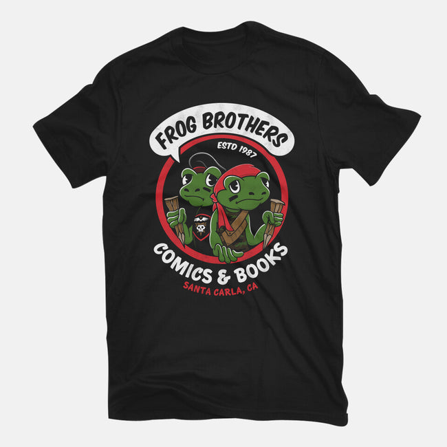 Frog Brothers Comics-unisex basic tee-Nemons