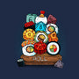 Sushi Roll-none fleece blanket-Vallina84