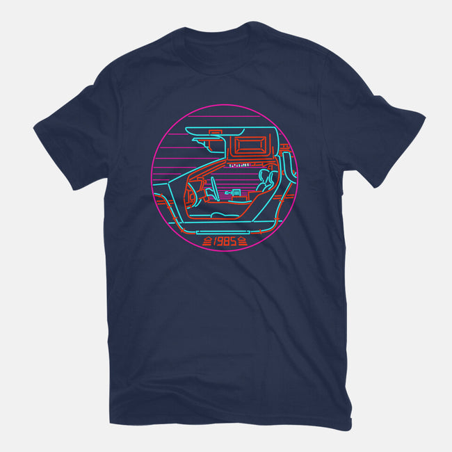 80's Future-mens basic tee-rocketman_art