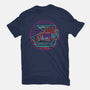 80's Future-mens basic tee-rocketman_art