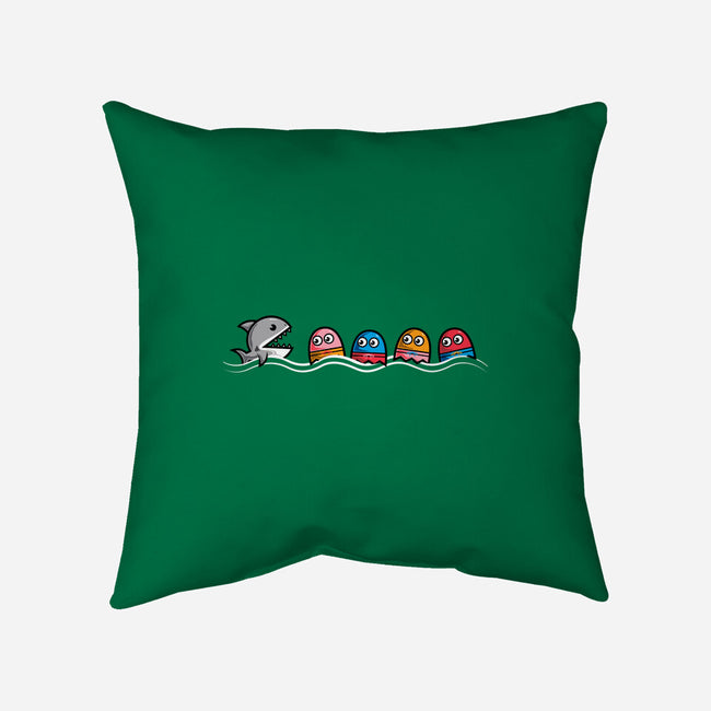 PAC-Shark-none non-removable cover w insert throw pillow-krisren28