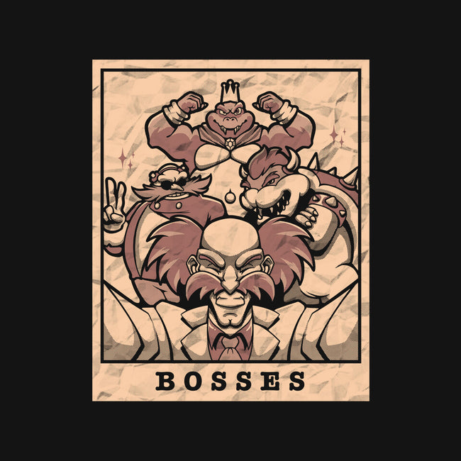 Bosses-none stretched canvas-eduely