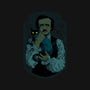 Poe And The Black Cat-none removable cover w insert throw pillow-Hafaell