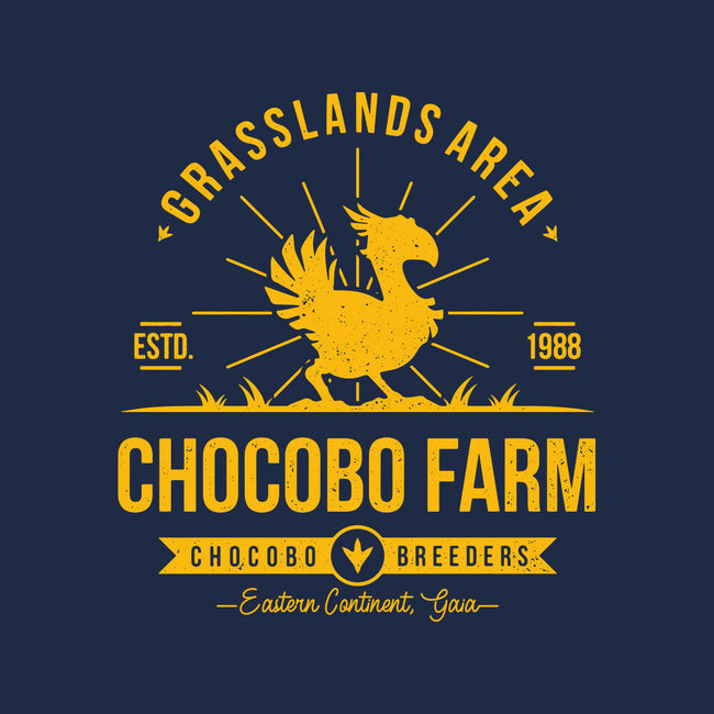 Chocobo Farm-none stretched canvas-Alundrart